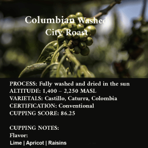 Columbian Washed